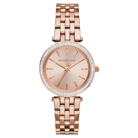 michael kors mini darci mk3366|Michael Kors Mini Darci Rose Dial Ladies Watch MK3366.